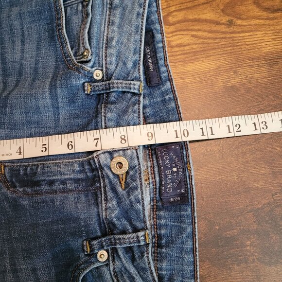 Lucky Brand Jeans Size 6 Lolita Skinny Mid Rise Medium Light Wash Stretch - Picture 8 of 11